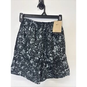 Nike Dri-FIT Shorts Boys Training Liquid Camo In Black/gray Swoosh NEW Size Sm
